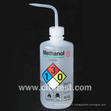 Flacon de lavage en plastique pour méthanol (5511-1371)